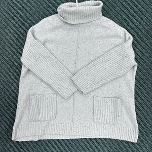 Madison Light Green Turtleneck Sweater